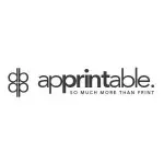 Apprintable voucher codes and offers
